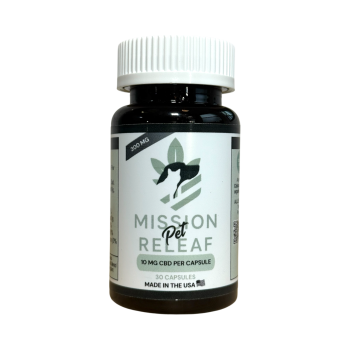 10mg Pet Relief CBD Capsules - 30 count (300mg)