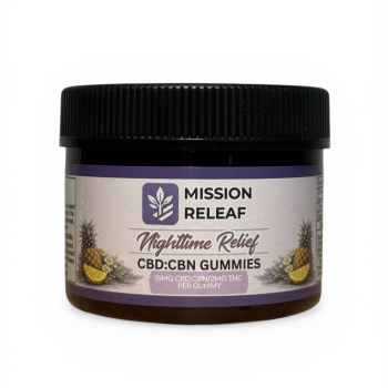 Nighttime Relief CBD:CBN Gummies (425mg)